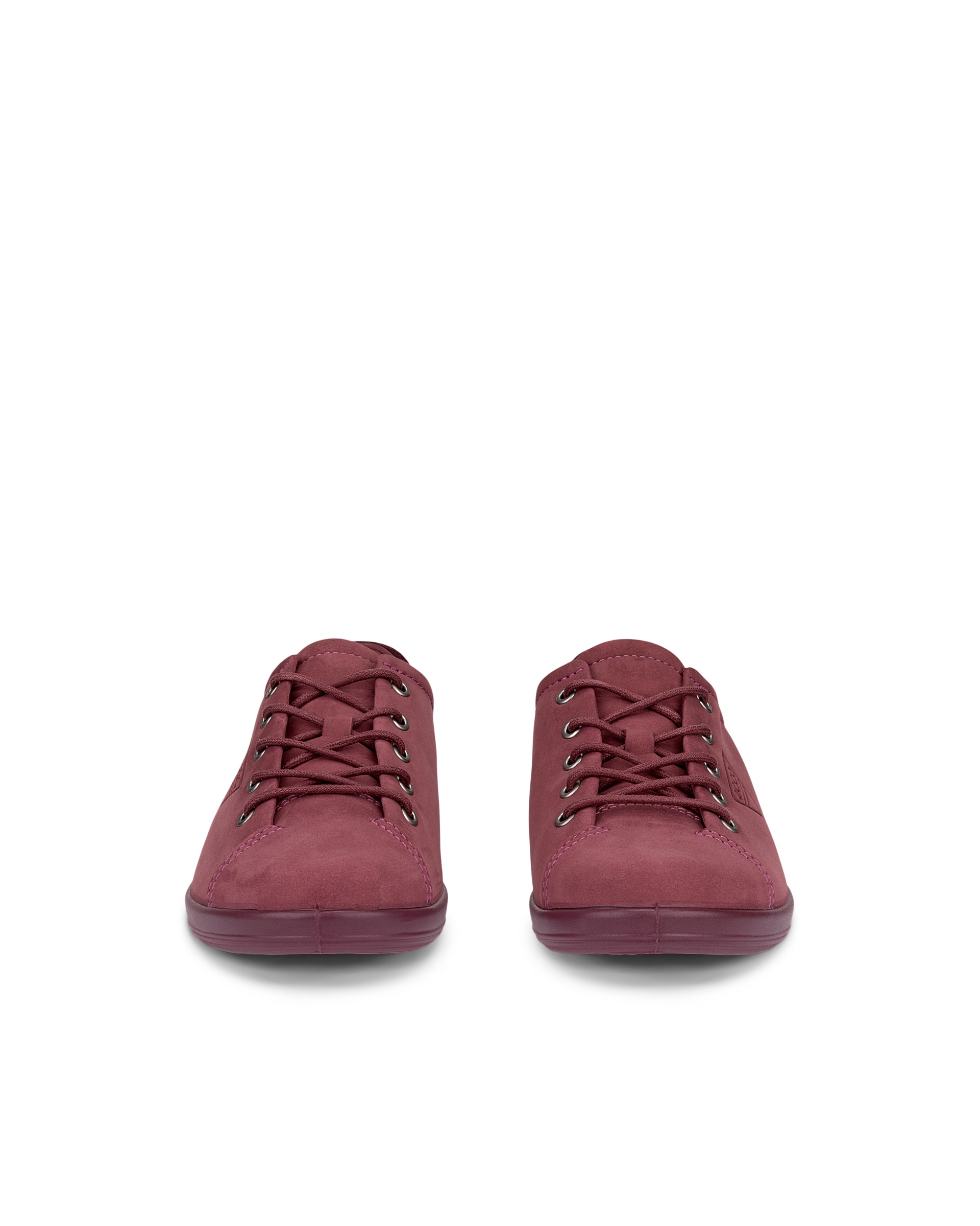 ECCO SOFT 2.0 W LACE SHOE - Rosa - Front pair