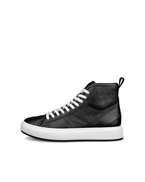 High top black sneakers womens best sale