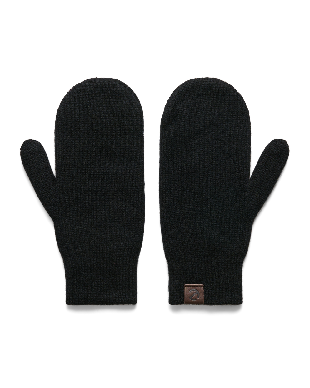 Ecco Women Knitted Mitten - Negro - Main