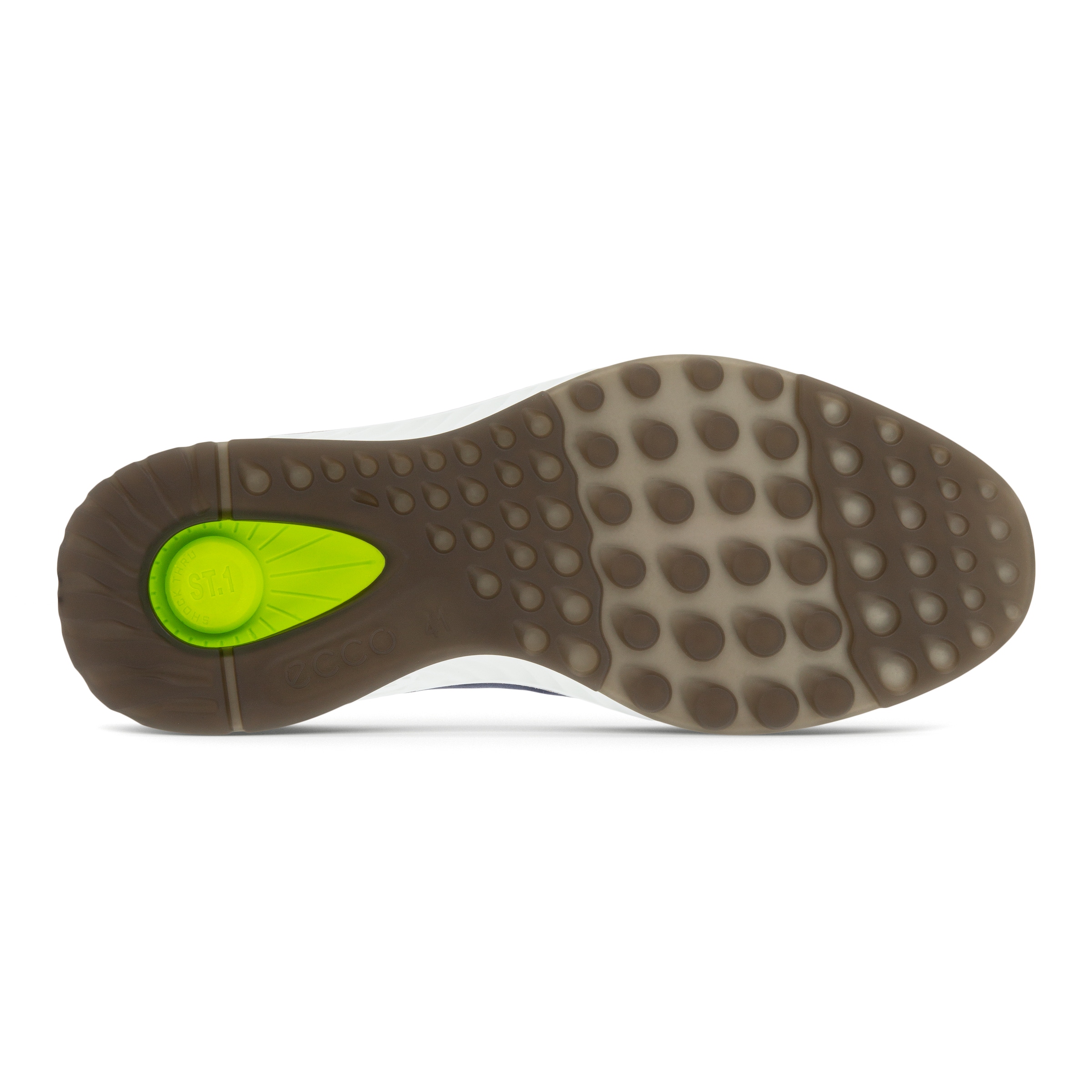 ECCO ST.1 Hybrid メンズ ヌバックダービーシューズ - ブルー - Sole