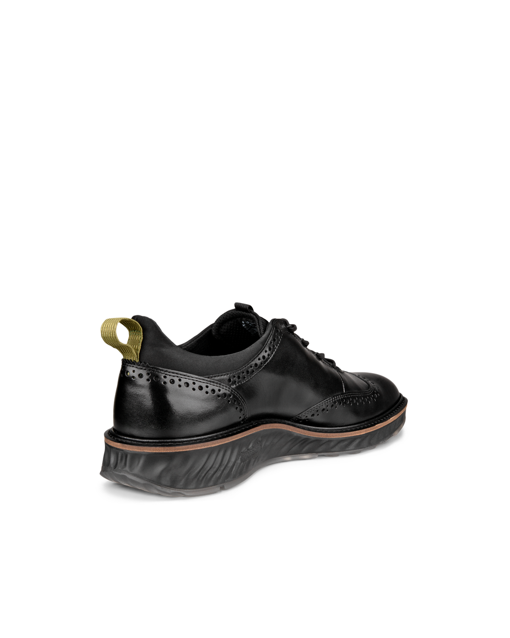 ECCO® ST.1 Hybrid derbies cuir pour homme - Noir - Back