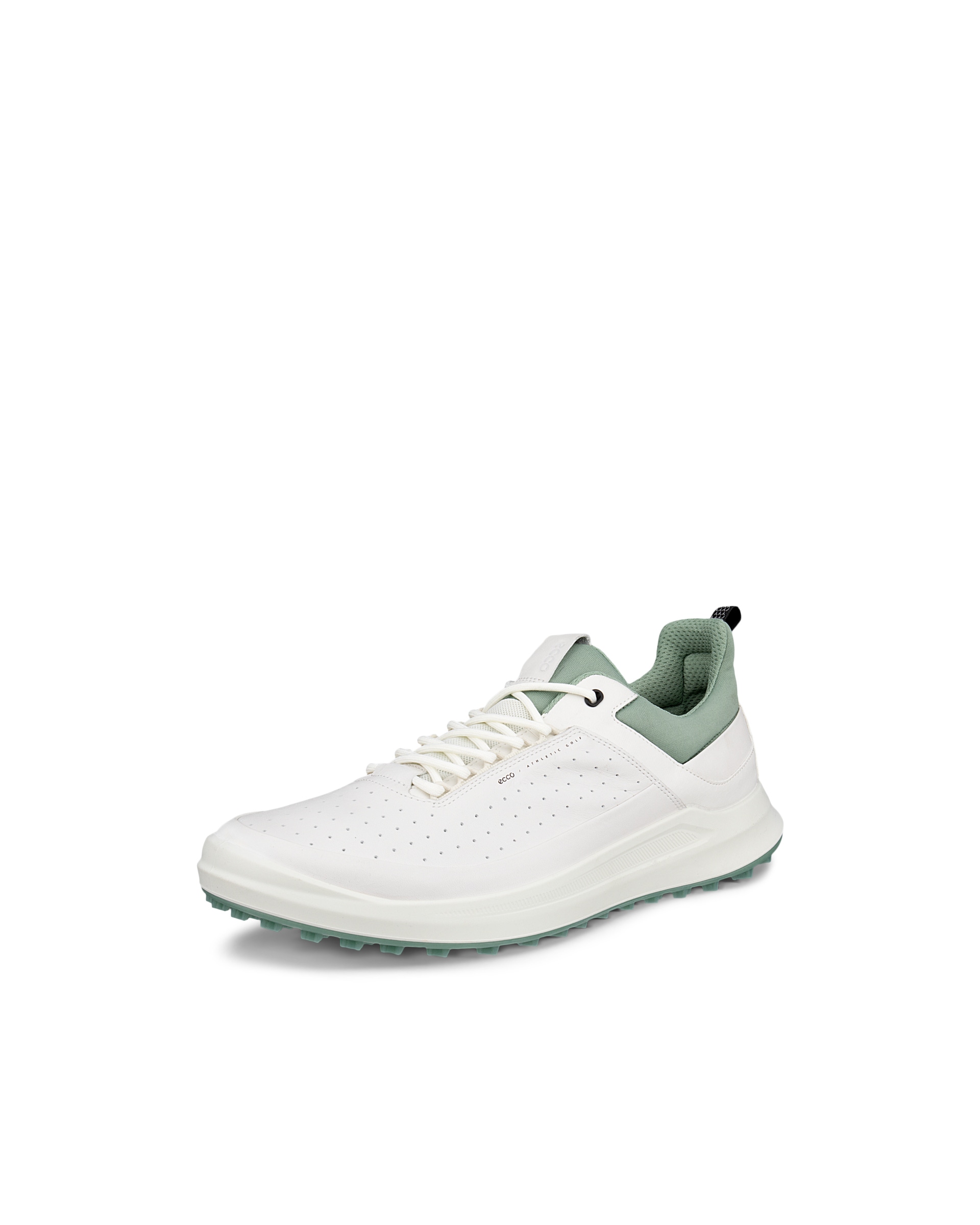 Men's ECCO® Golf Core Leather Shoe - White - Main