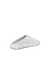 Men's ECCO® Cozmo Leather Mule Sandal - White - Back