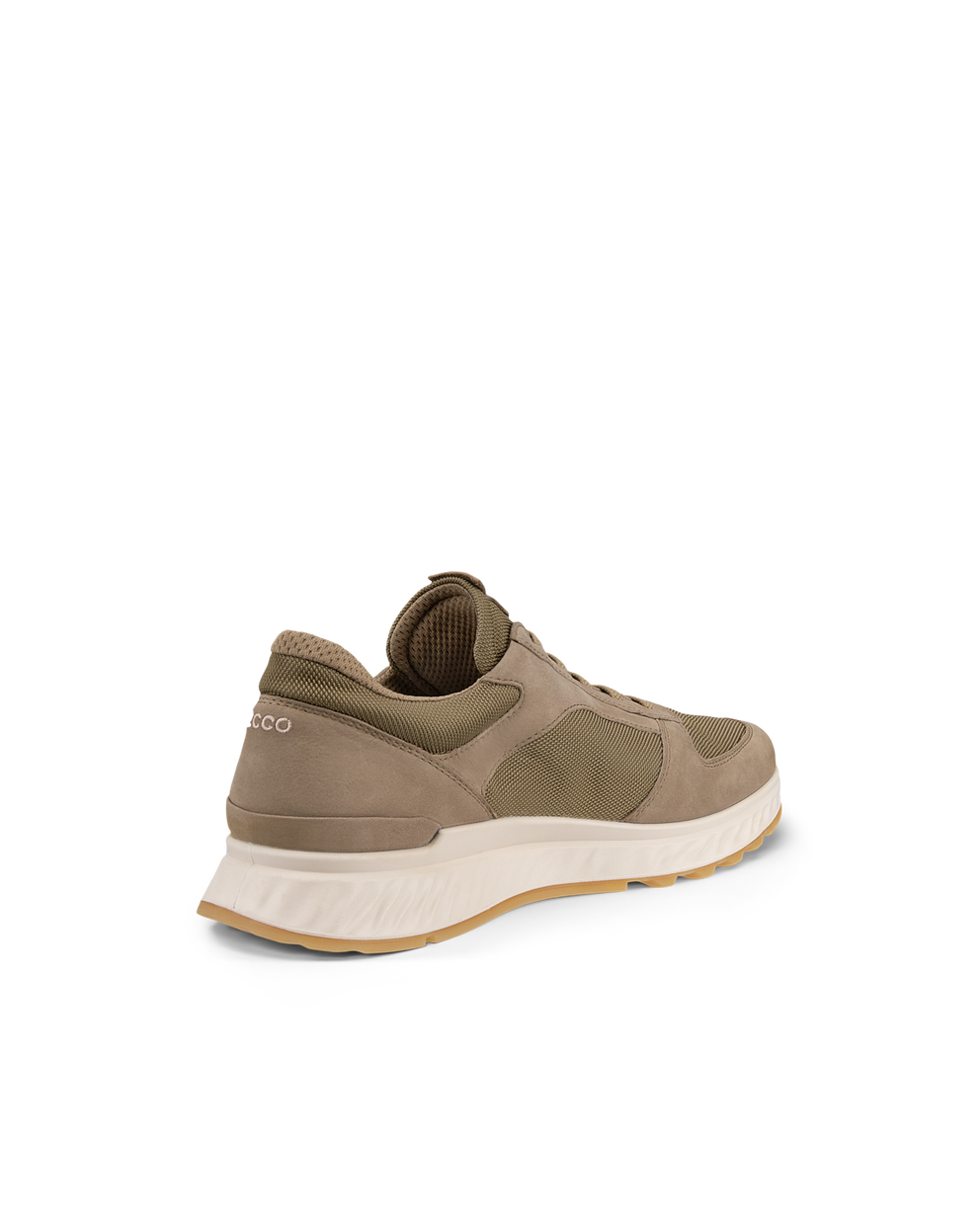 Zapatillas de montaña nobuk ECCO® Exostride para mujer - Marrón - Back