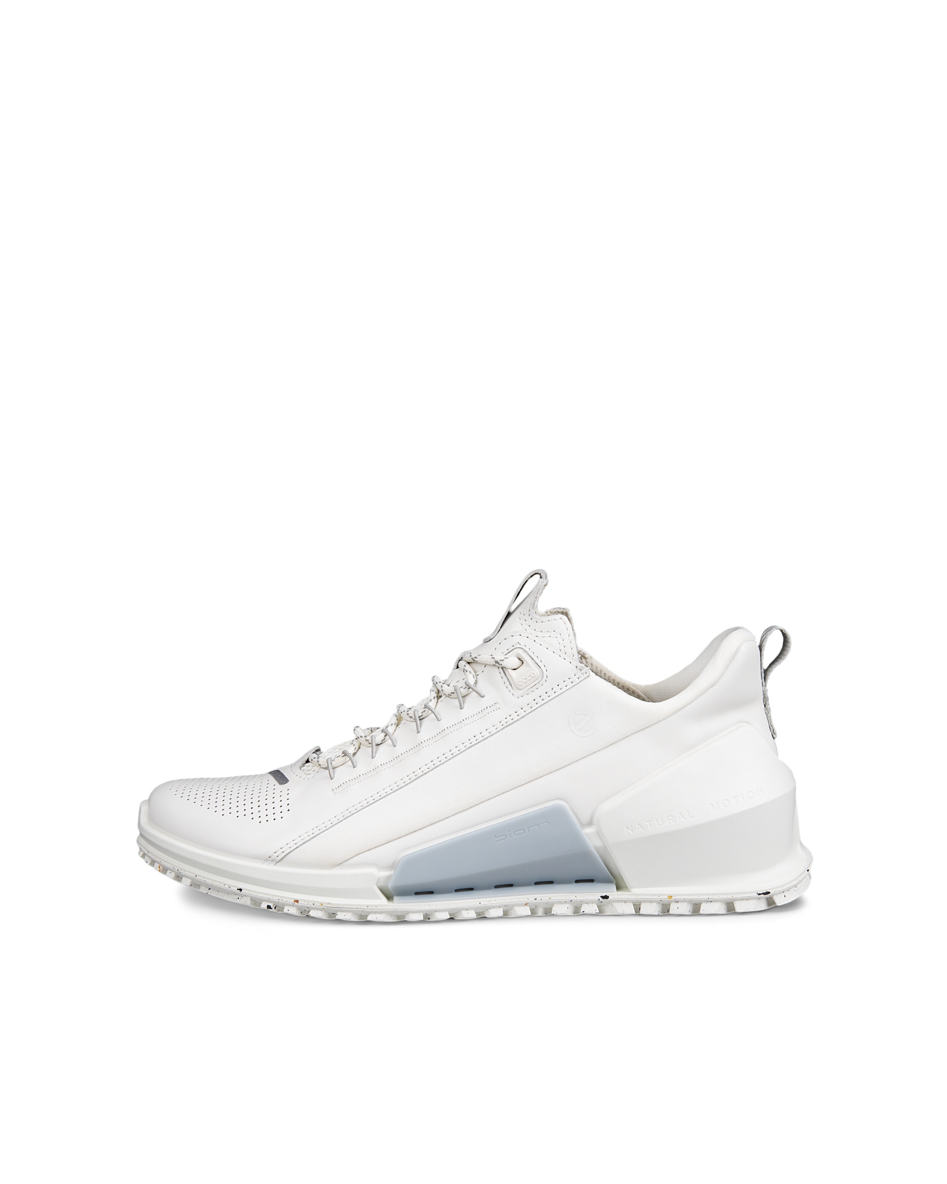 Women's ECCO® Biom 2.0 Leather Sneaker - White - Outside