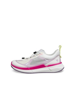 Women's ECCO® Biom 2.2 Breathru Speedlace Textile Sneaker - White - Outside