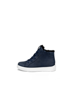 ECCO® Street Tray Gore-Tex-iga nubukist jalats lastele - Purpurne - Outside