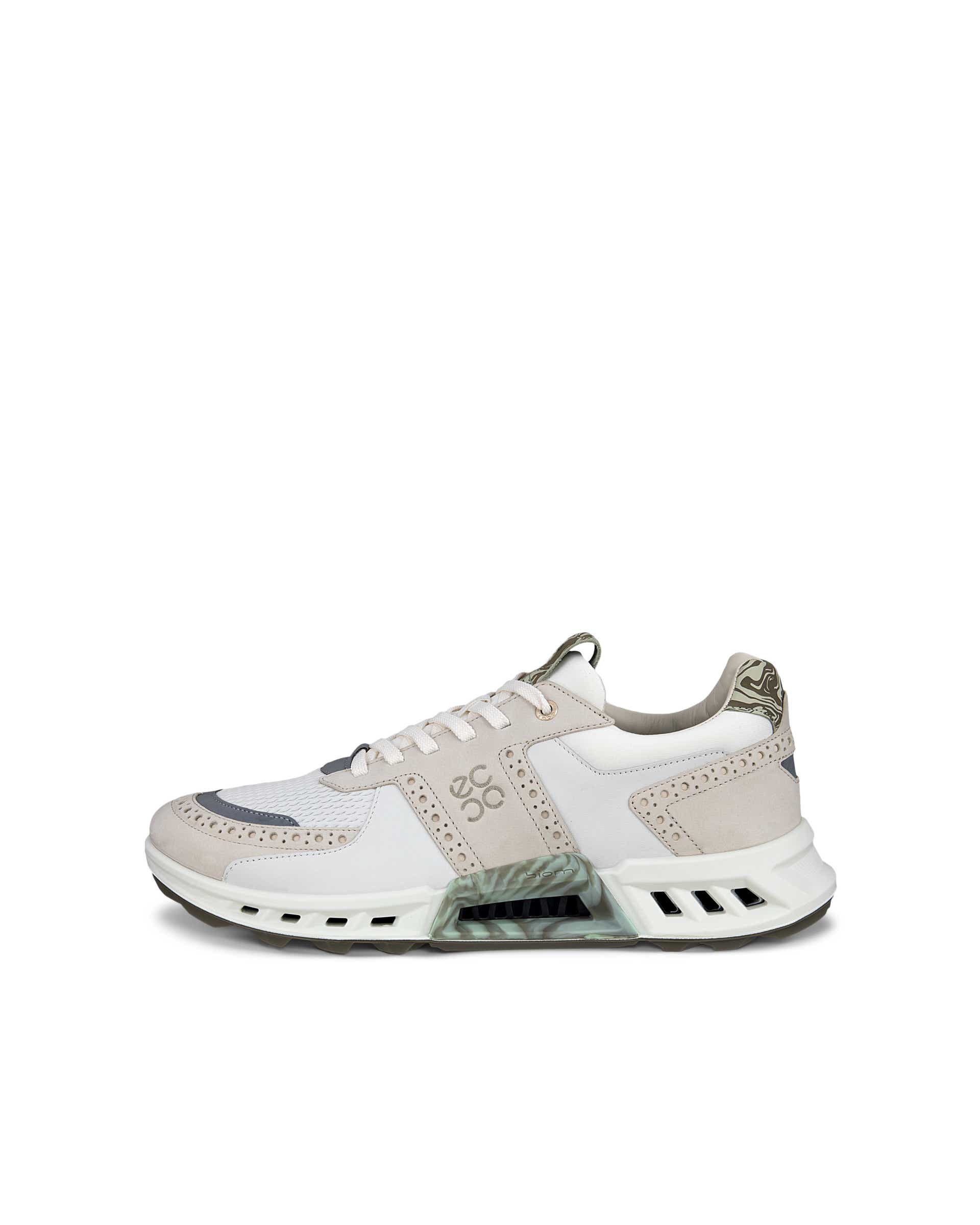 ECCO Golf BIOM C4 メンズ レザーGore-Texゴルフシューズ - 白 - Outside
