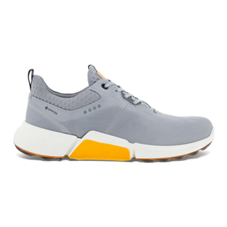 Zapatos golf de piel Gore-Tex ECCO® Golf Biom H4 para hombre - Gris - Outside