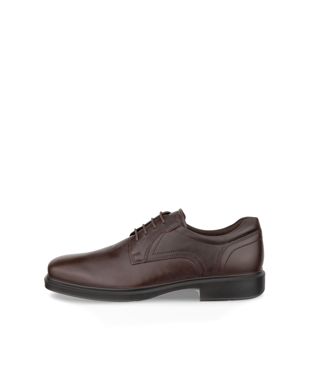 Men's ECCO® Helsinki 2 Leather Derby Shoe - Brown - Outside