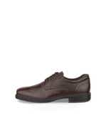 Men's ECCO® Helsinki 2 Leather Derby Shoe - Black - Outside