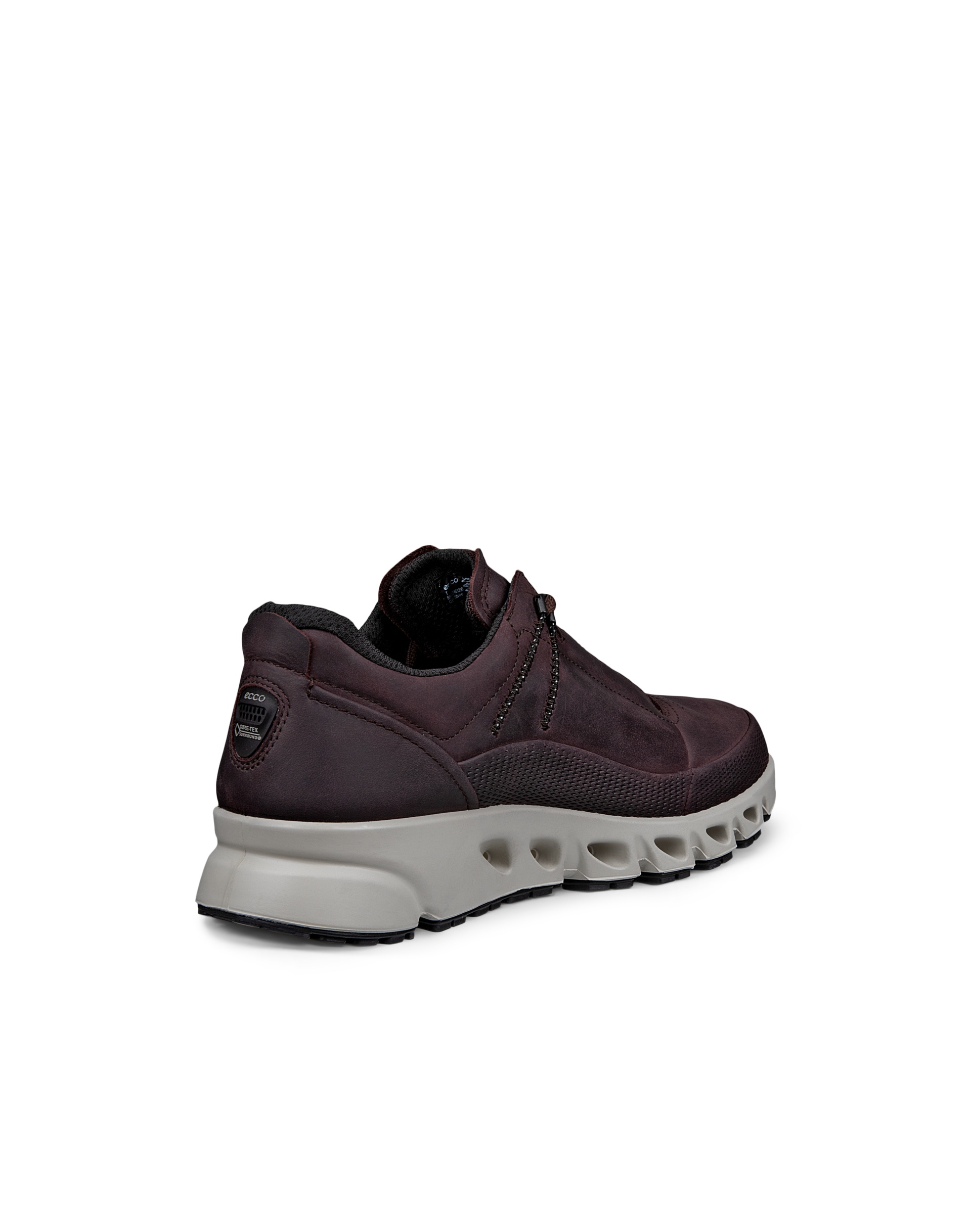 Pánska nubuková obuv Gore-Tex ECCO® MULTI-VENT - Hnedá - Back