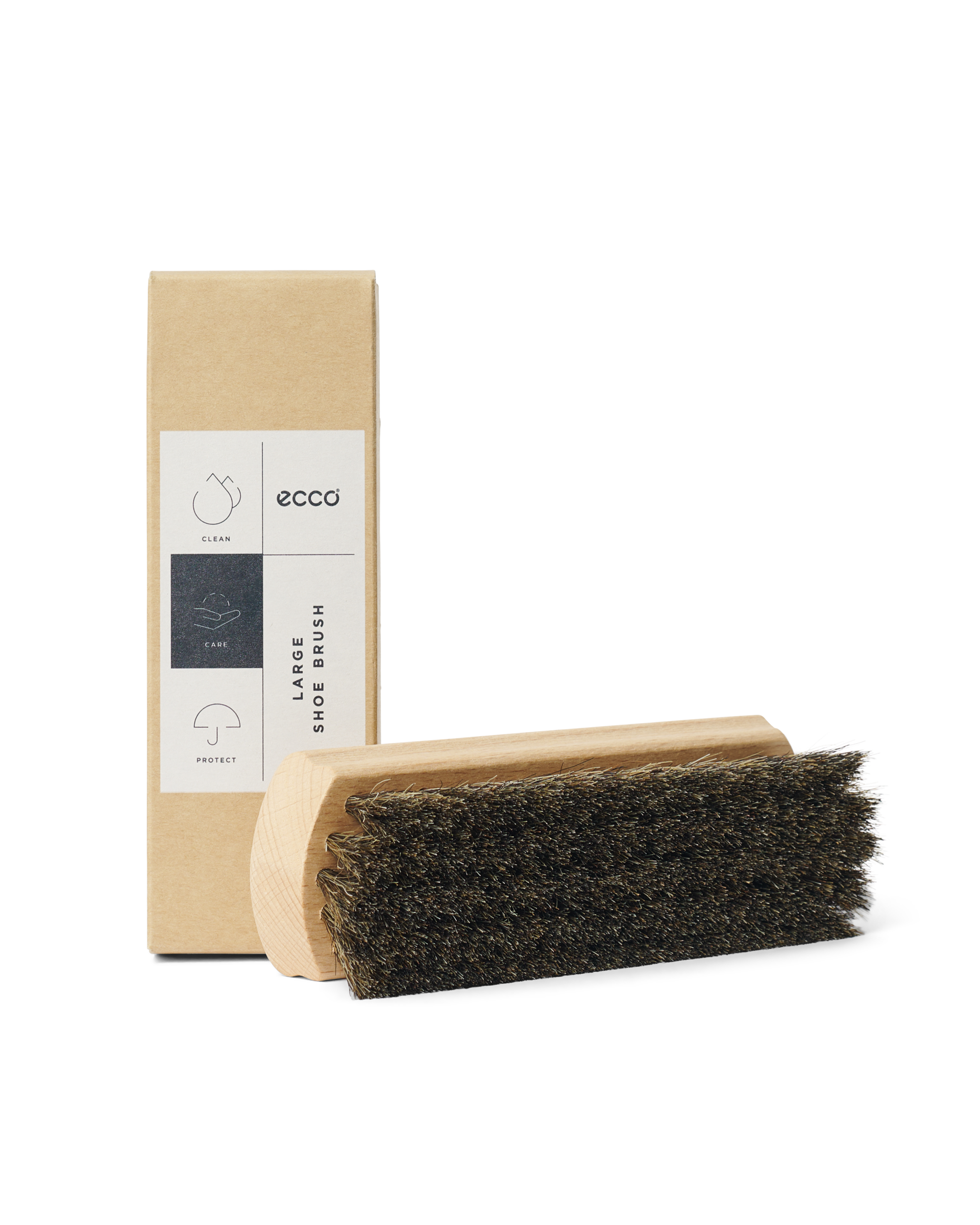 ECCO® Large Shoe Brush - Beige - Detail-1