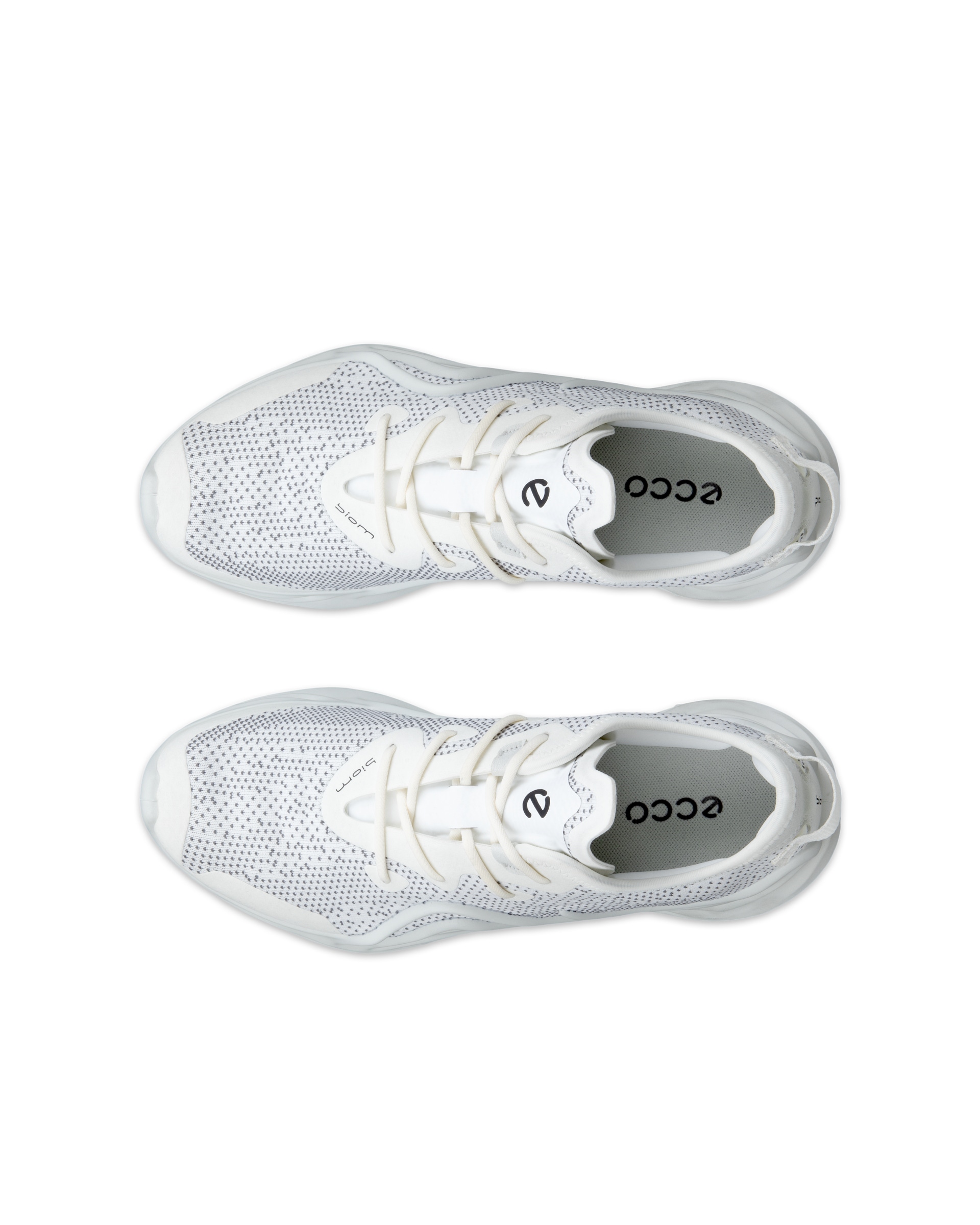 ECCO BIOM INFINITE WOMEN'S SNEAKER - White - Top left pair