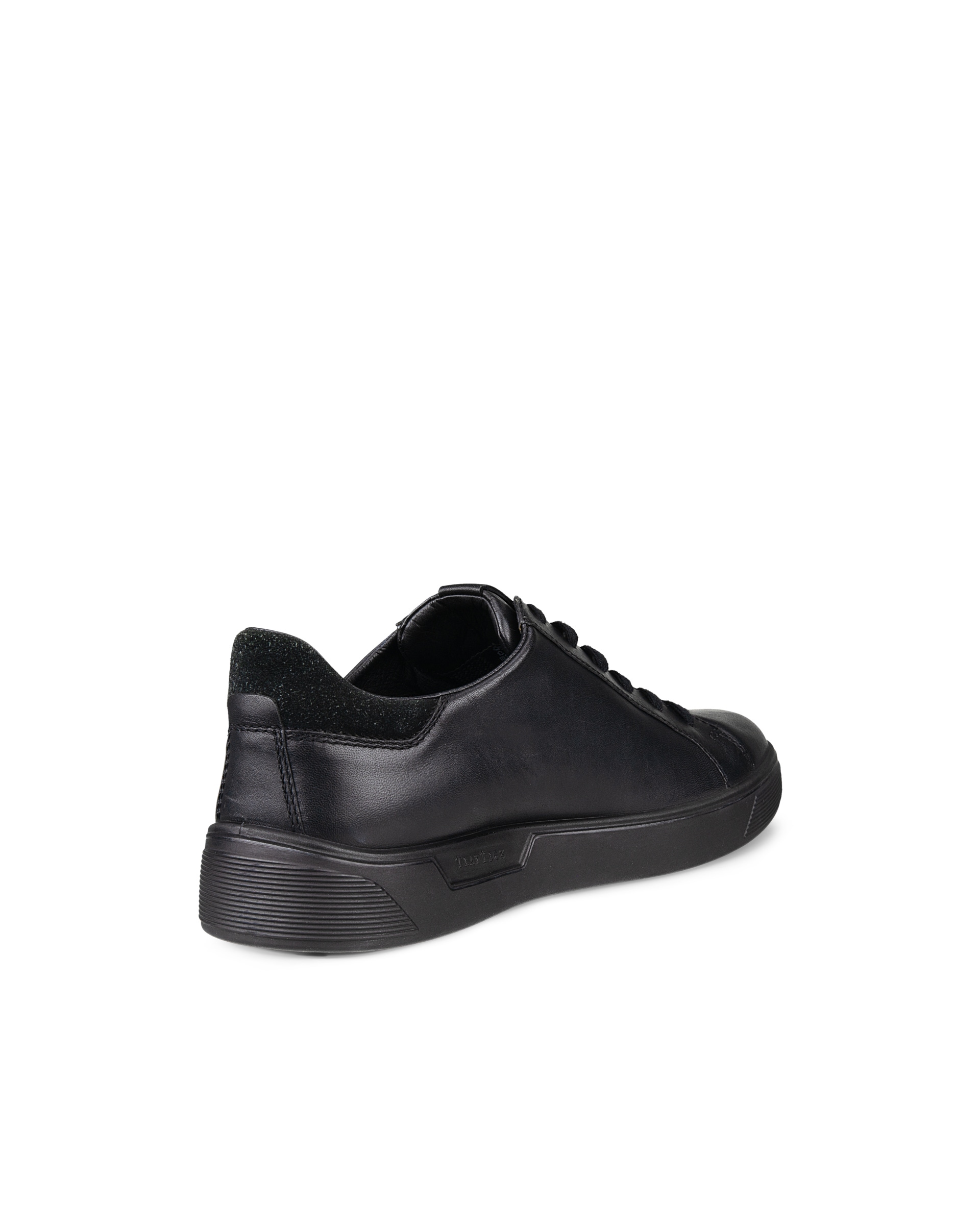 Zapatillas de piel Gore-Tex ECCO® Street Tray para hombre - Negro - Back