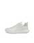 ECCO Men's Ath-1F Street Style Leather Sneakers - White - Outside