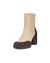 Women's ECCO® Shape Sculpted Motion 55 Leather Ankle Boot - Beige - Main