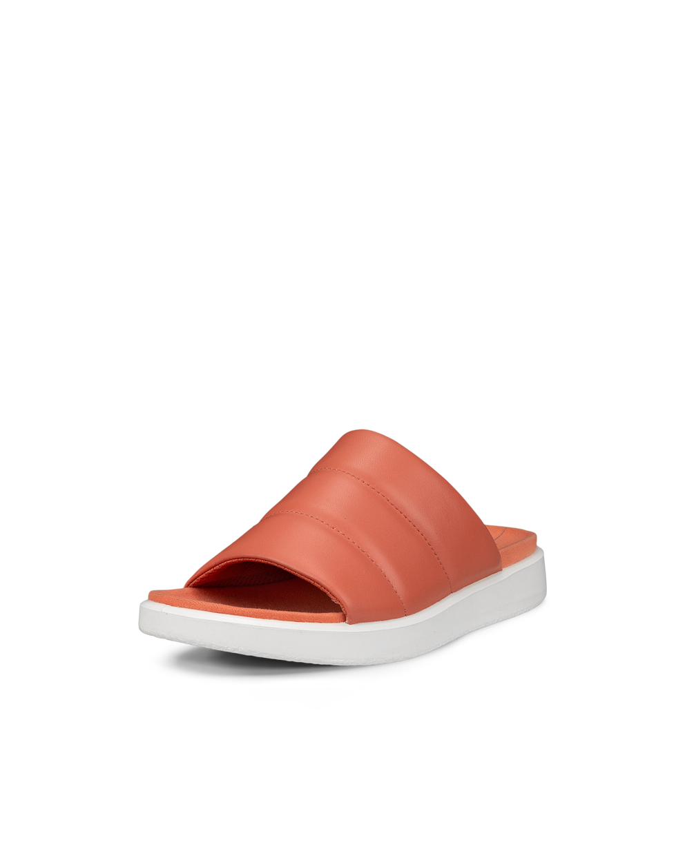 Women's ECCO® Yuma Nubuck Sandal - Orange - Main