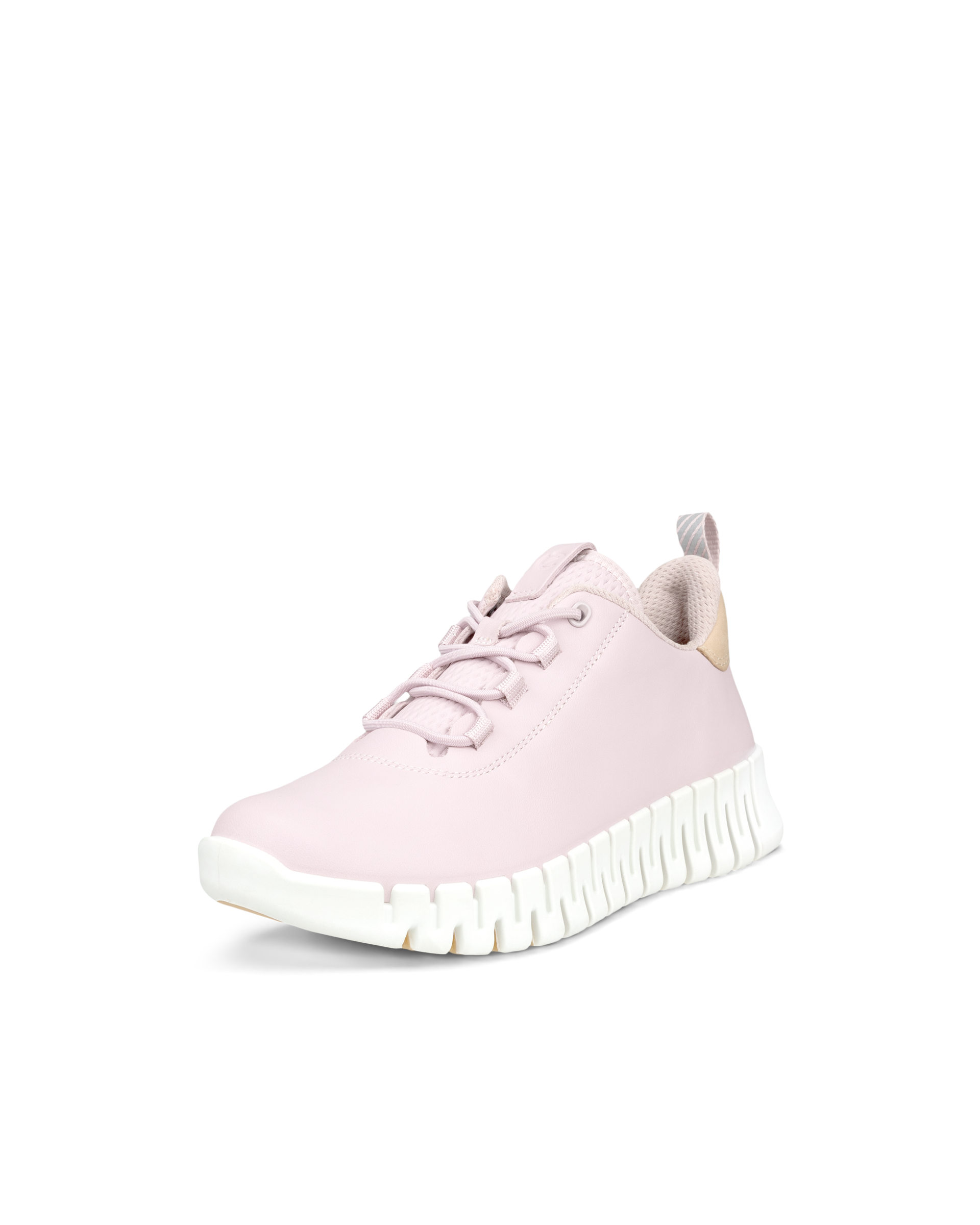 Women's ECCO® Gruuv Leather Sneaker - Pink - Main