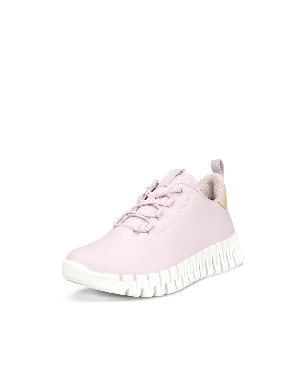 Women's ECCO® Gruuv Leather Sneaker - Pink - Main