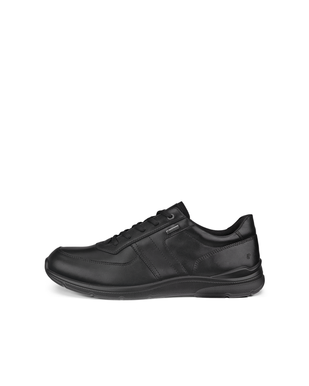 Men's ECCO® Irving Leather Gore-Tex Lace-Up Shoe - Black - Outside