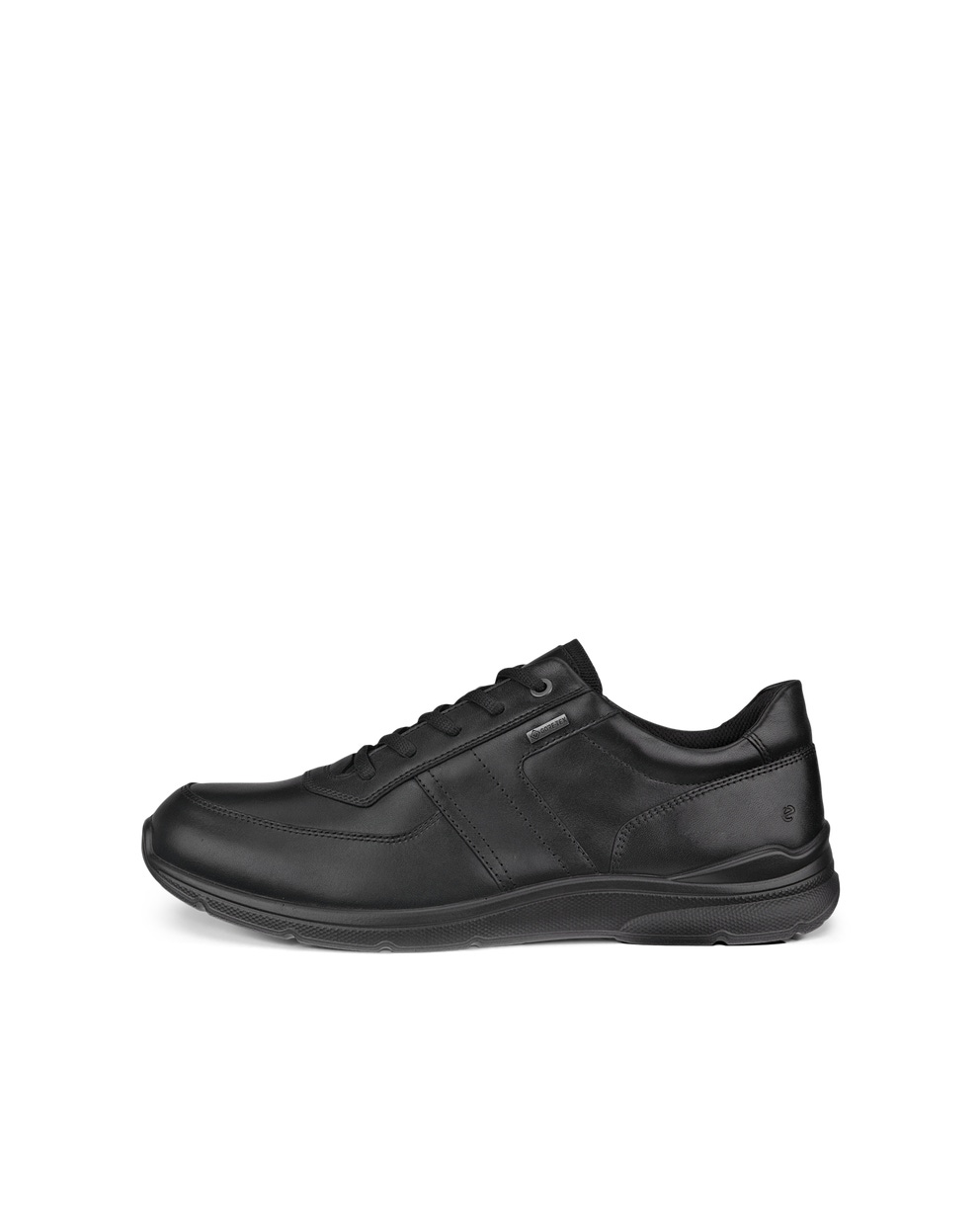 Men's ECCO® Irving Leather Gore-Tex Lace-Up Shoe - Black - Outside