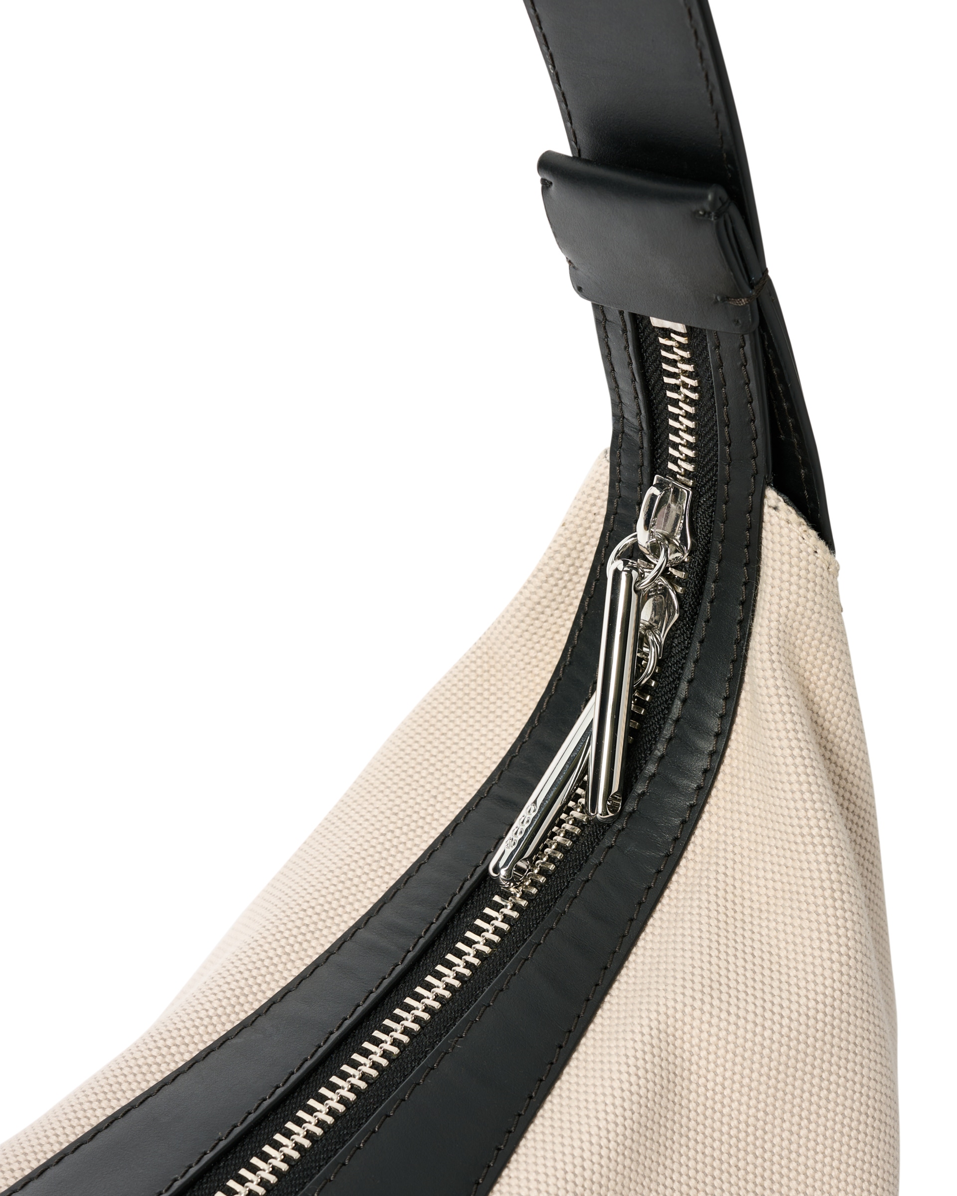Bolso hobo de piel ECCO® Fortune - Beige - Detail-1