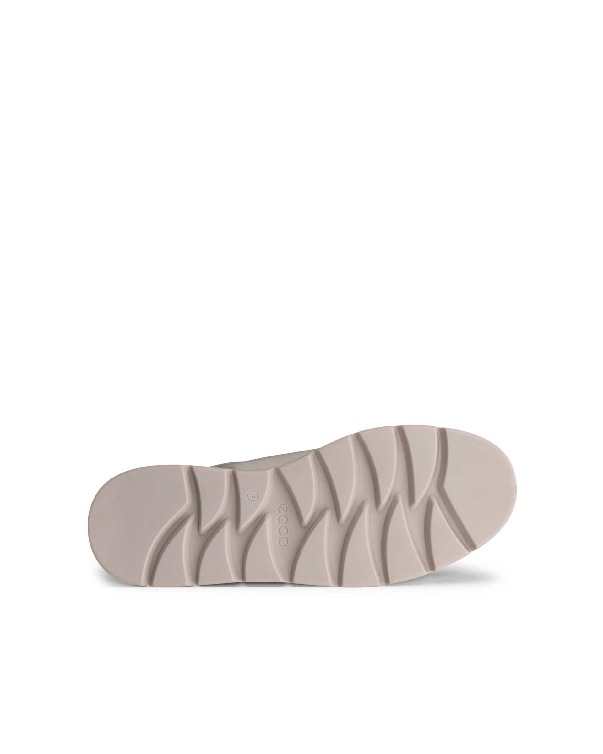 ECCO Nouvelle ウィメンズ レザーミッドカットブーツ - グレー - Sole