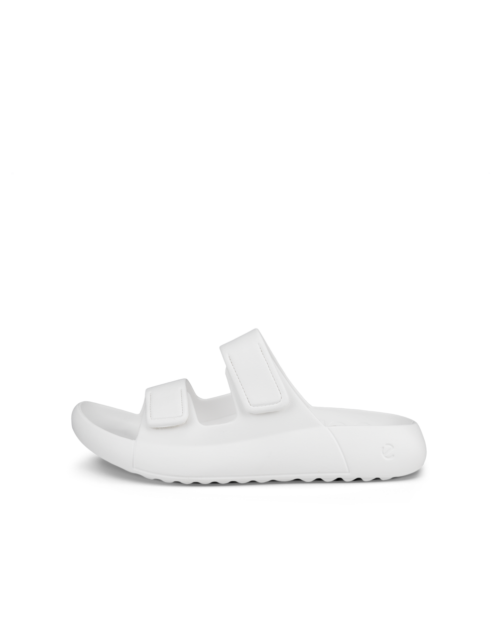 ECCO® Cozmo E sandale deux brides unisex - Blanc - Outside