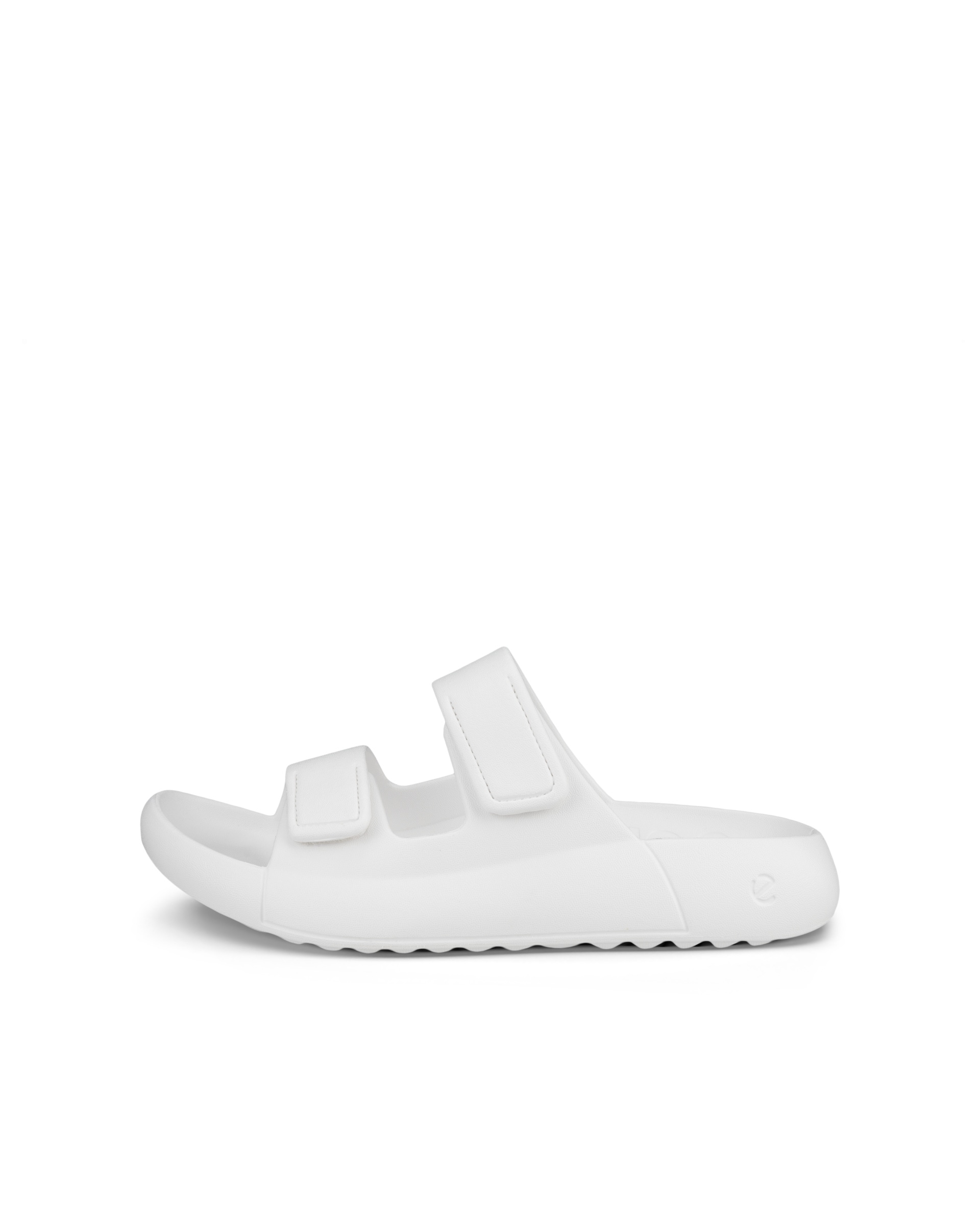 ECCO® Cozmo E sandale deux brides unisex - Blanc - Outside