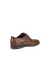 Men's ECCO® Queenstown Leather Derby Shoe - Brown - Back