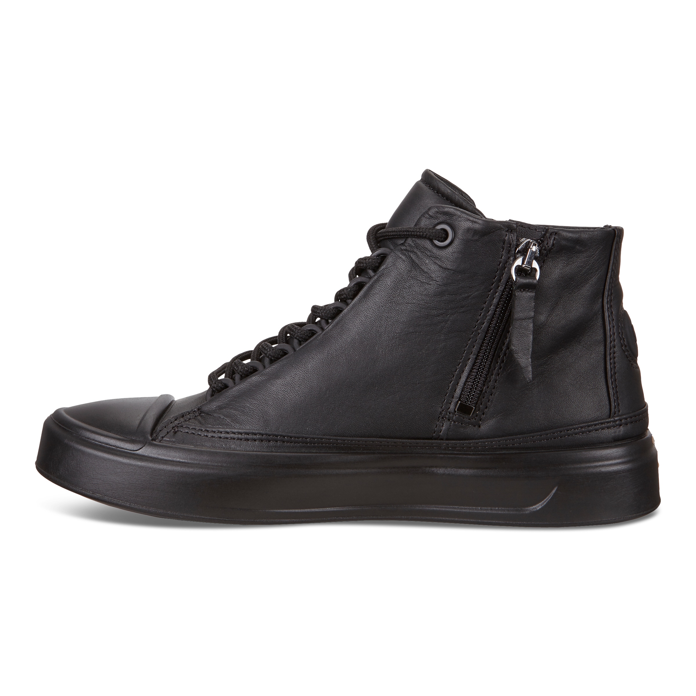 ECCO Flexure T-cap Women's High Top - Black - Inside