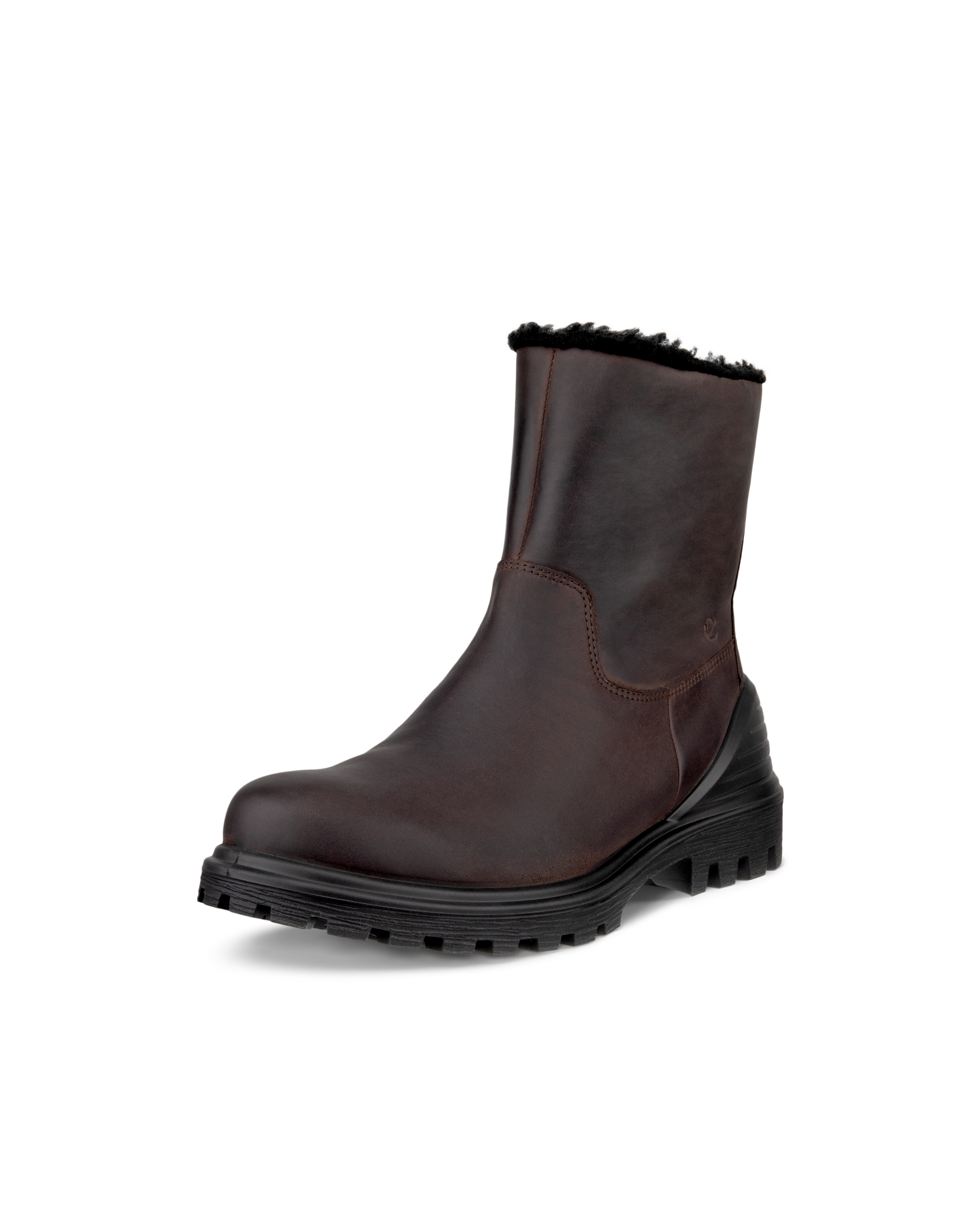 Warmlined Zip Boot - Brown - Main