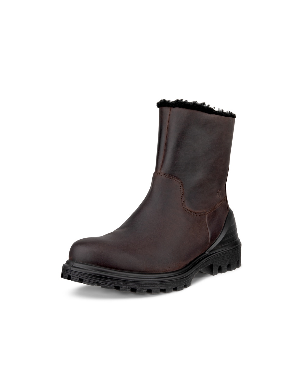 Warmlined Zip Boot - Brown - Main