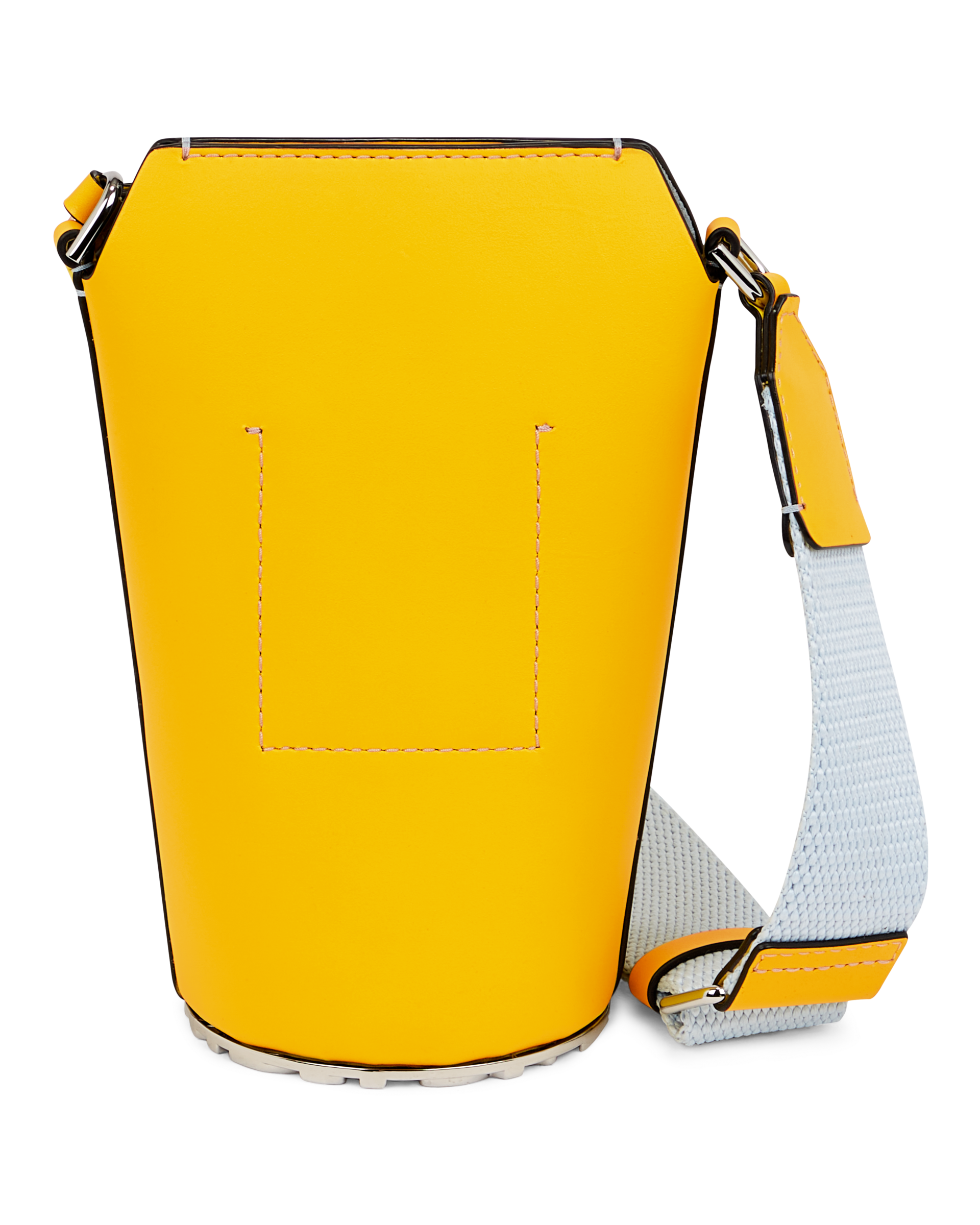 ECCO® Pot Wave Plate sac bandoulière cuir - Jaune - Back