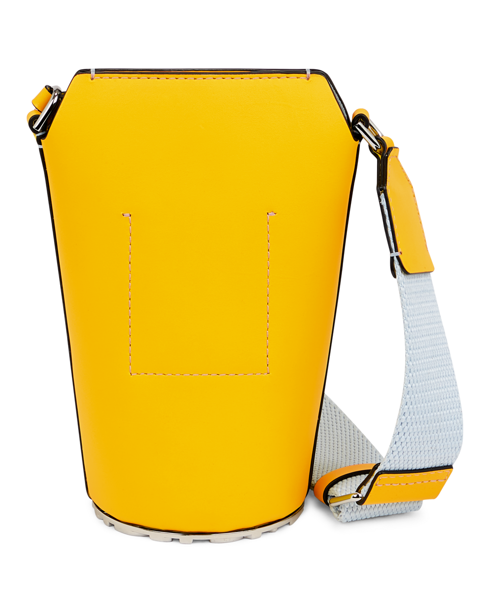 ECCO® Pot Wave Plate sac bandoulière cuir - Jaune - Back