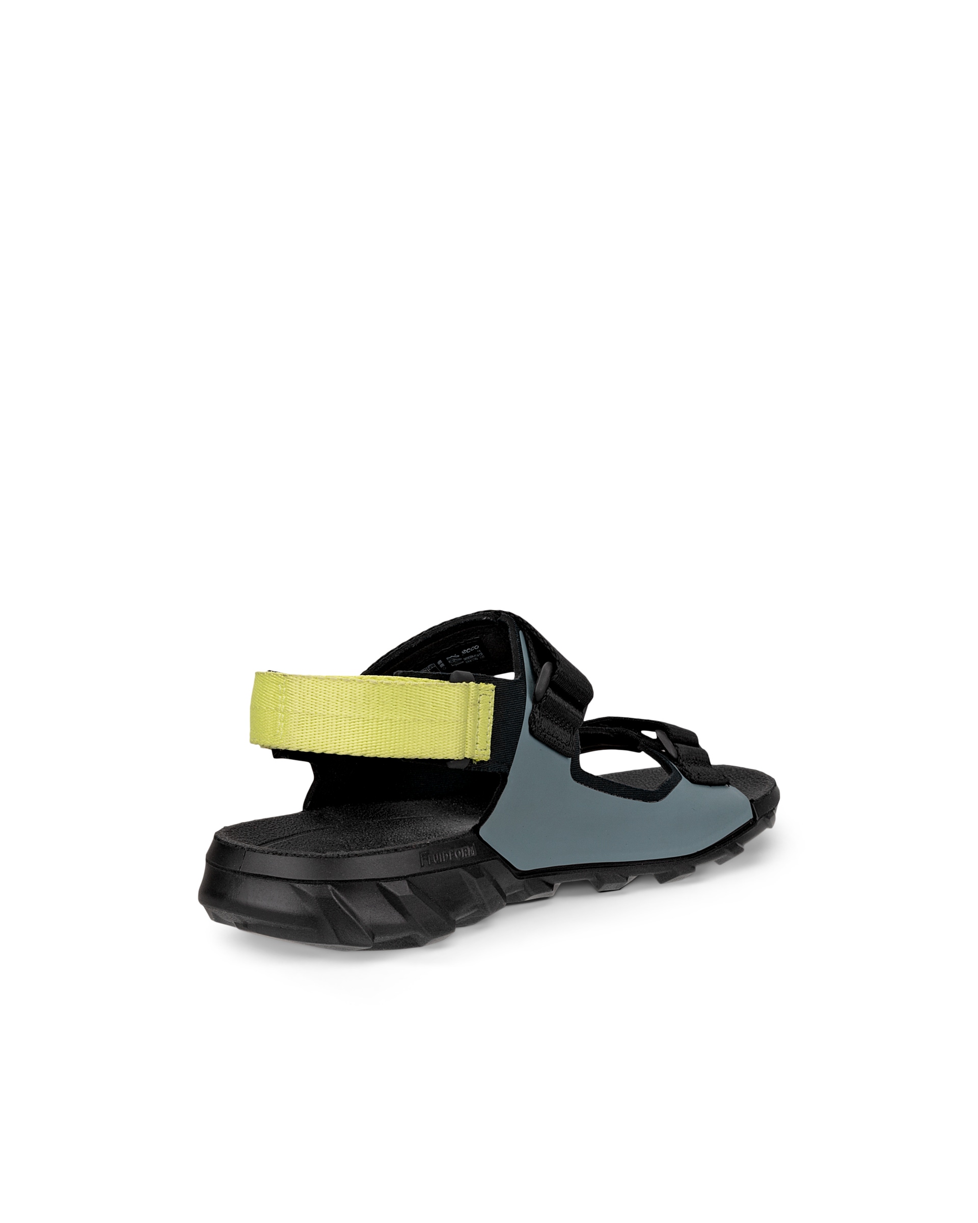 Men's ECCO® MX Onshore Textile Two Strap Sandal - Blue - Back