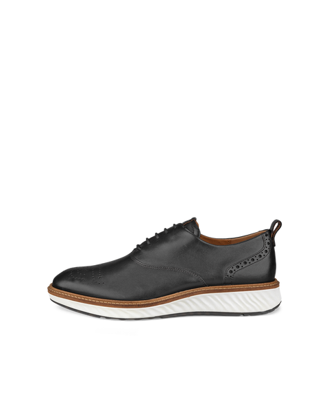 Men's ECCO® ST.1 Hybrid Leather Wingtip Derby Shoe | Black