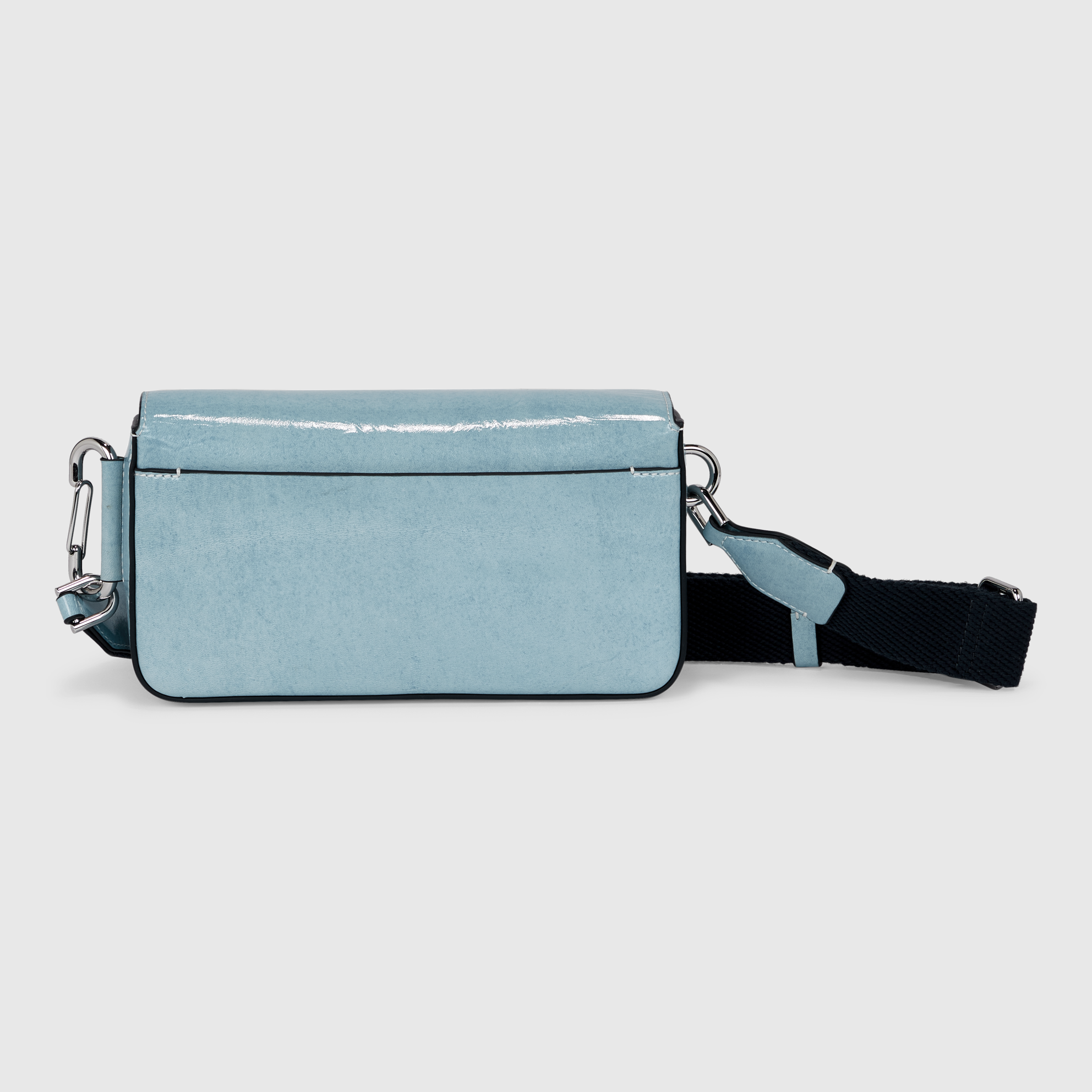 ECCO® Indigo Leather Phone Bag - Blue - Back