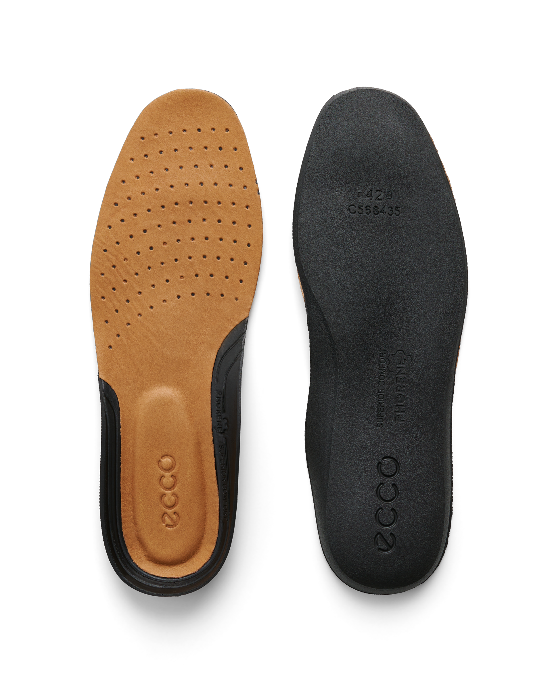 ECCO Men Comfort Supreme Insole Premium - Brown - Detail-1