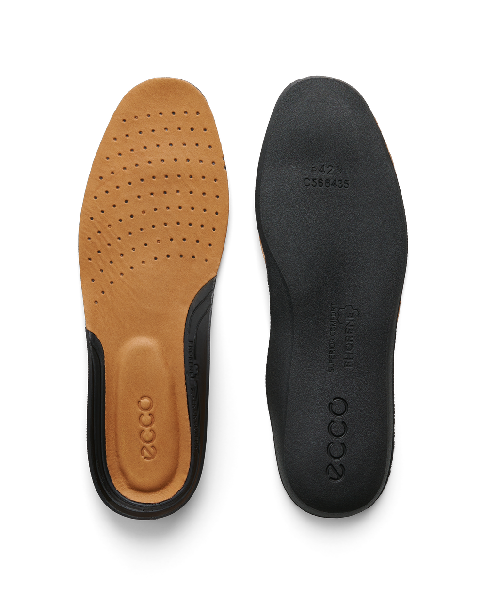 ECCO Men Comfort Supreme Insole Premium - Brown - Detail-1