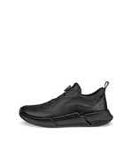 Men's ECCO® Biom 2.2 BOA Leather Sneaker - Black - Outside