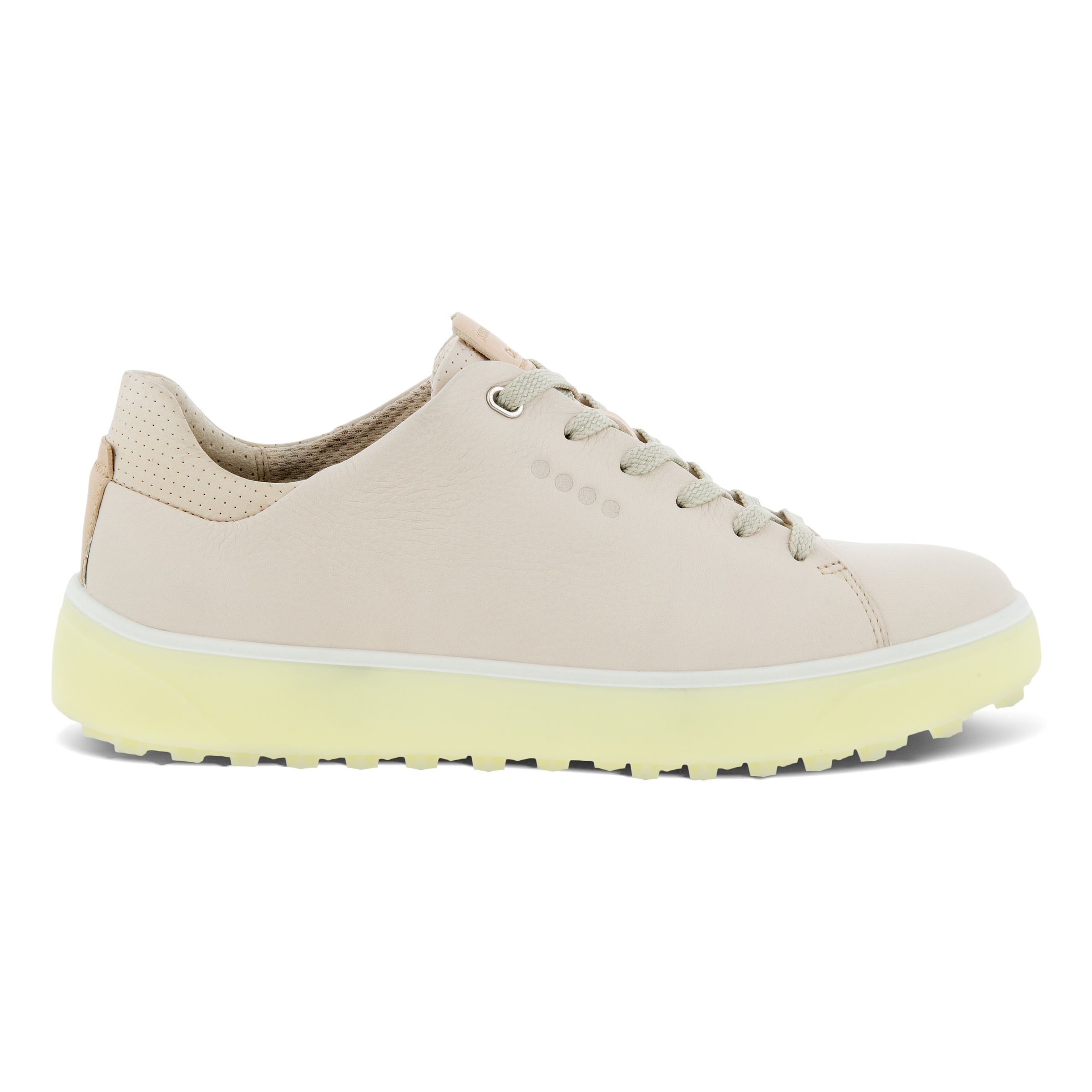 ECCO Golf Tray Women's Golf Shoe - Beige - Outside
