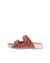 Women's ECCO® Cozmo Nubuck Two-Strap Sandal - Red - Outside