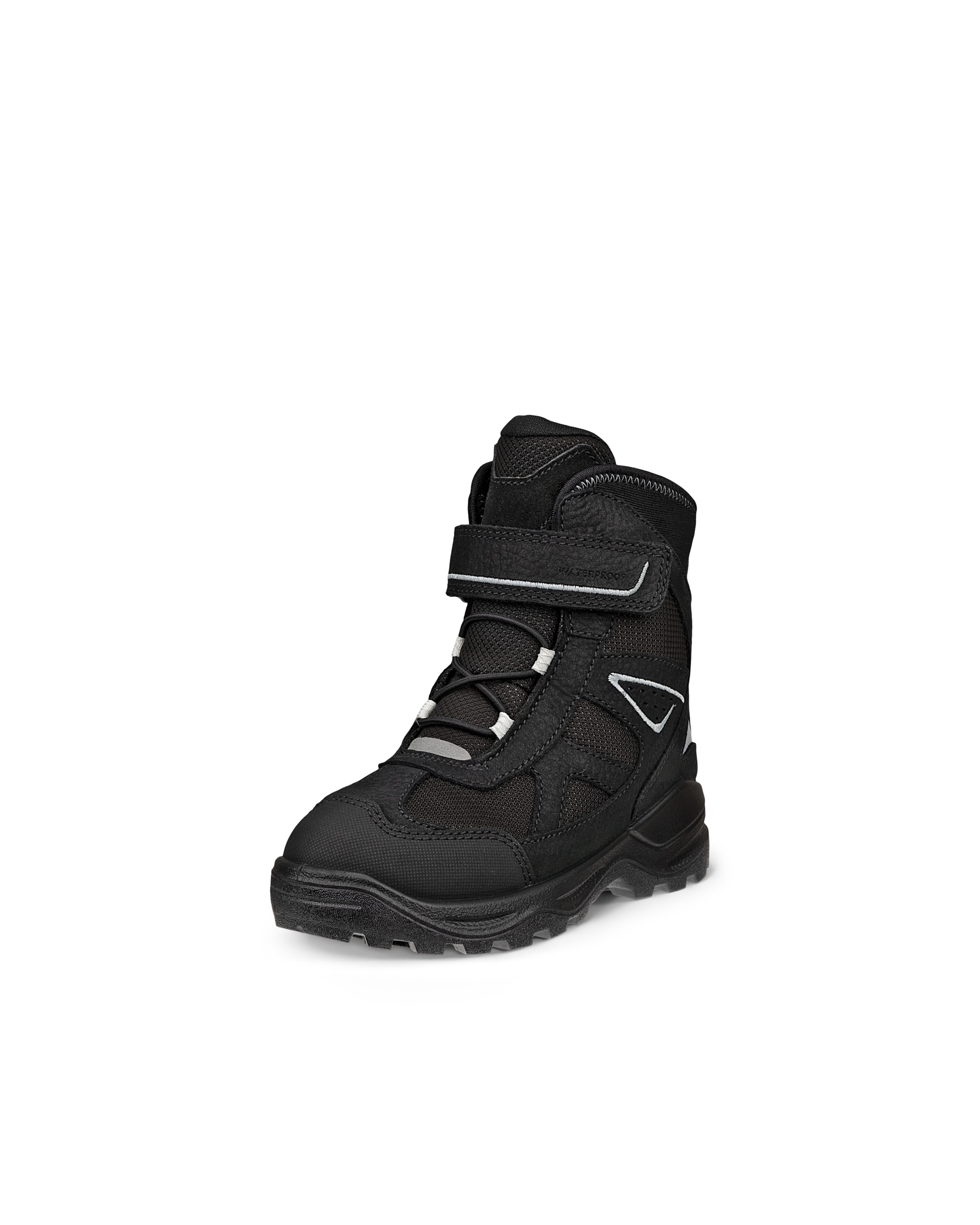 ECCO® Snow Mountain veekindlad nubukist talvesaabas lastele - Must - Main