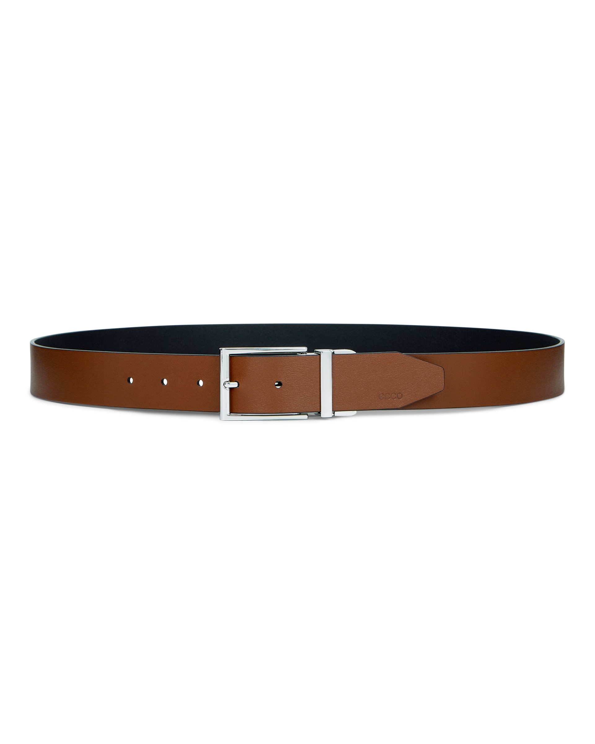 ECCO ITALIAN REVERSE BELT - Black - Back