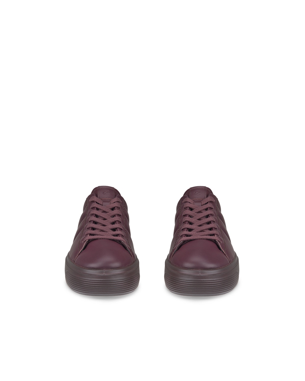 ECCO STREET PLATFORM WOMEN'S SNEAKER - Purple - Front pair