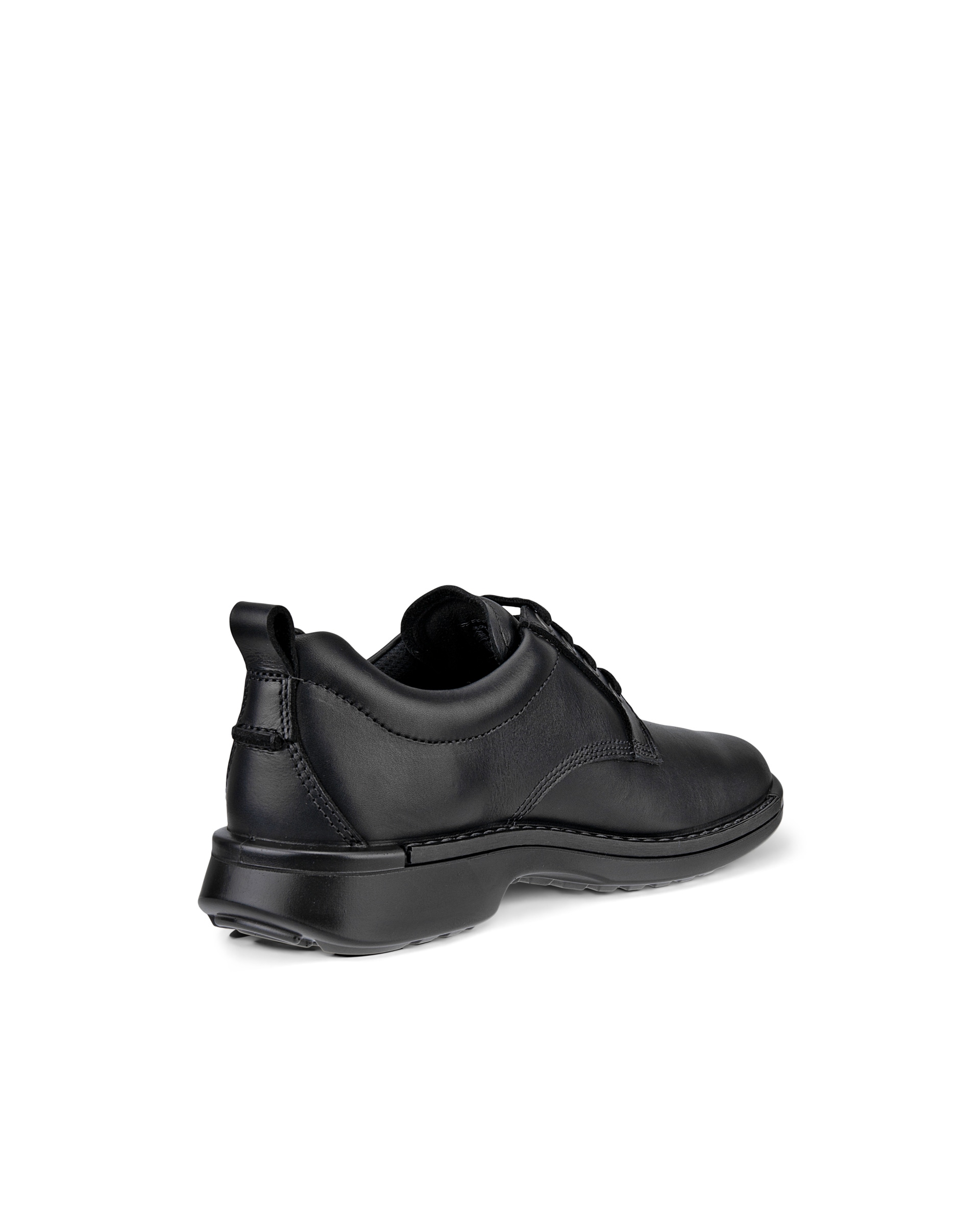 Men's ECCO® Fusion Leather Derby Shoe - Black - Back