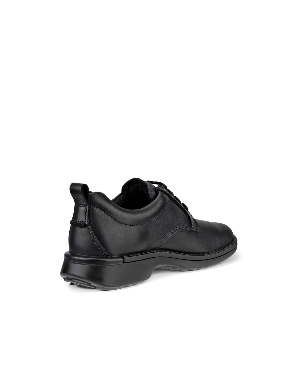 Men s ECCO Fusion Leather Derby Shoe Black