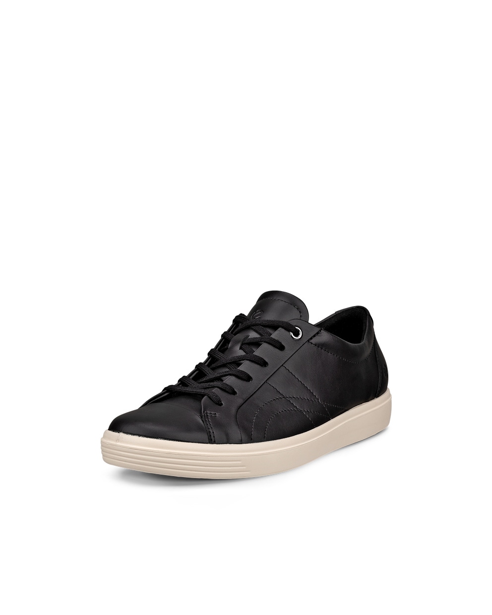 Women's ECCO® Classic Leather Sneaker - Black - Main